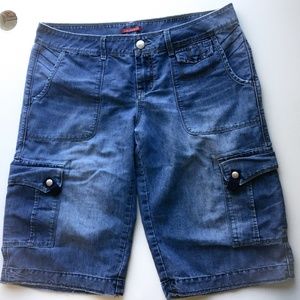 UNIONBAY Medium Rise Bermuda Jean Shorts(Size 15)